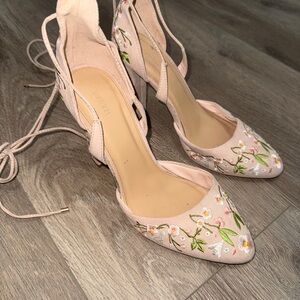 Forever 21 Embroidered Floral Women's Shoes